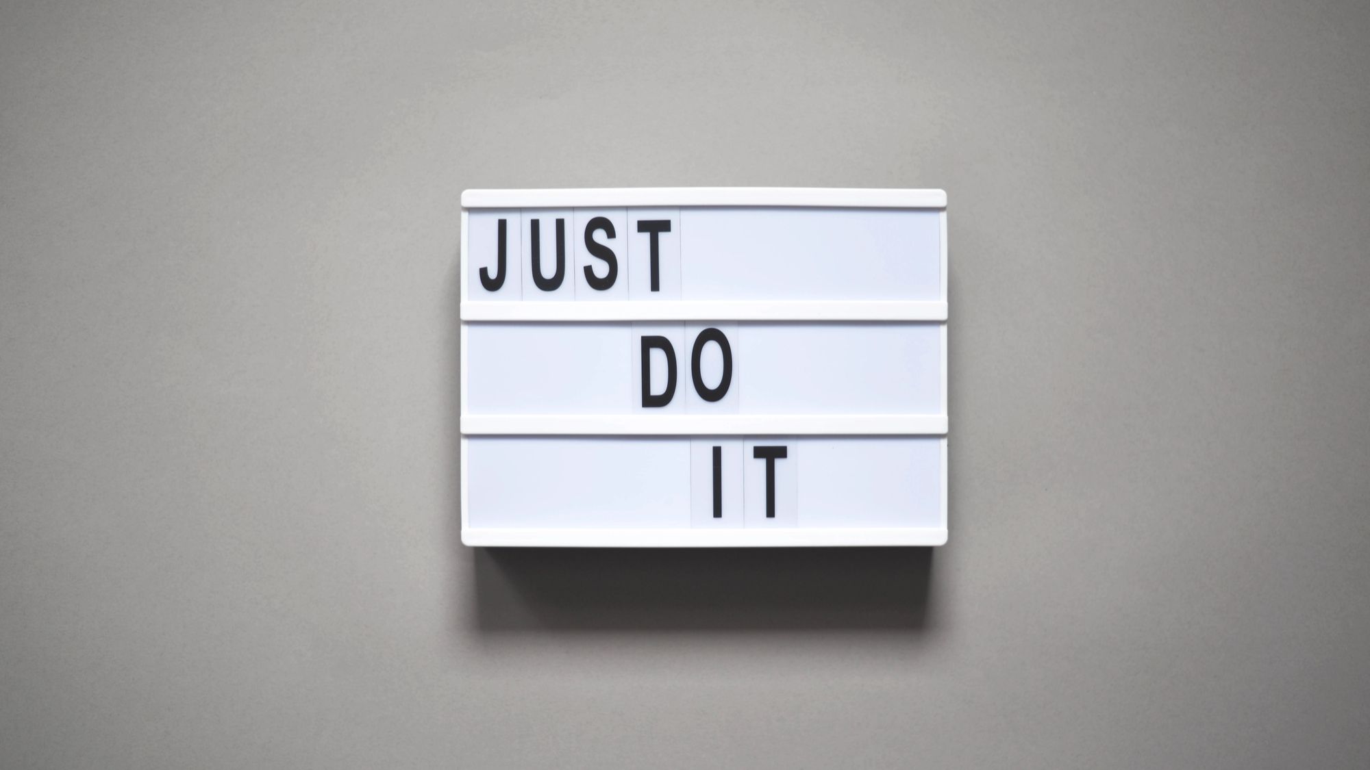 Do you keep your word – to yourself?