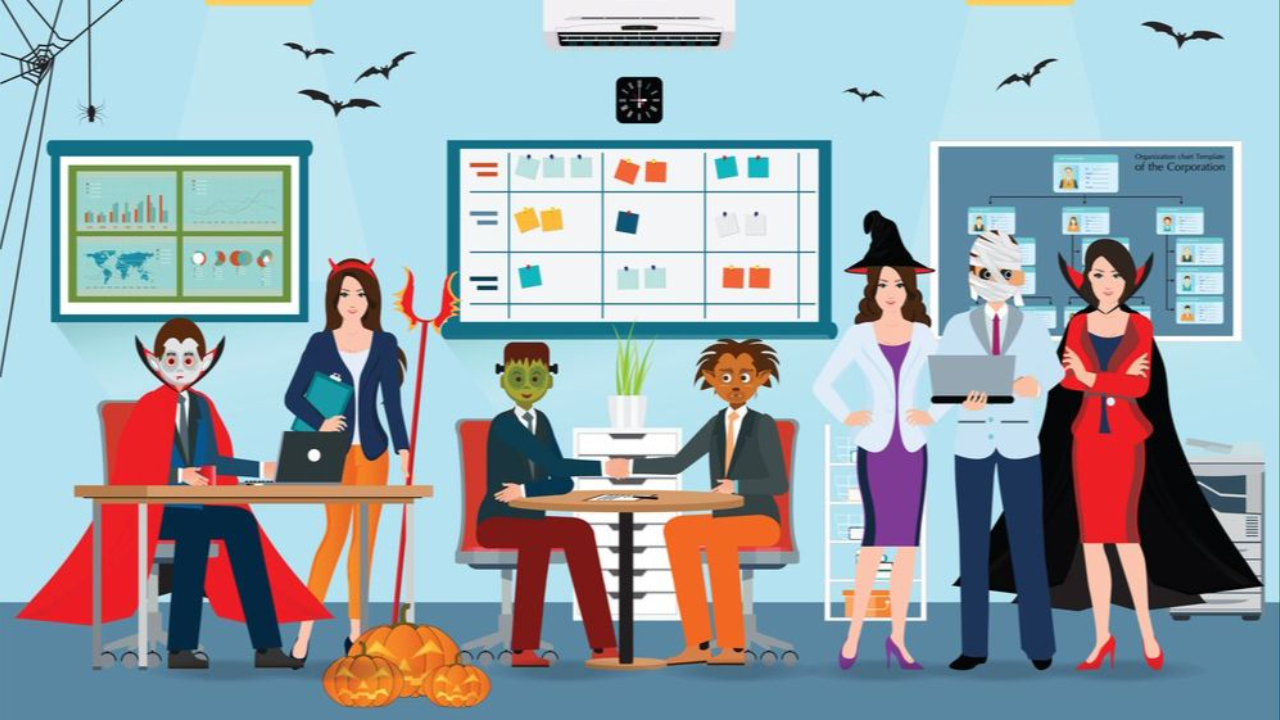 Spooky workplace stories: dealing with Halloween characters in the office